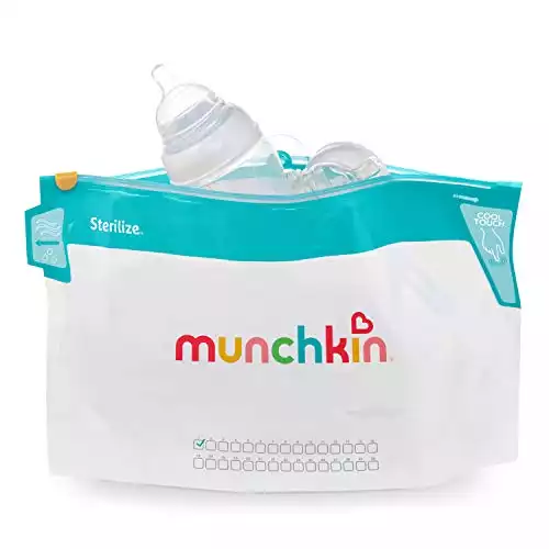 Munchkin Latch Microwave Sterilize Bags, 6 Pack
