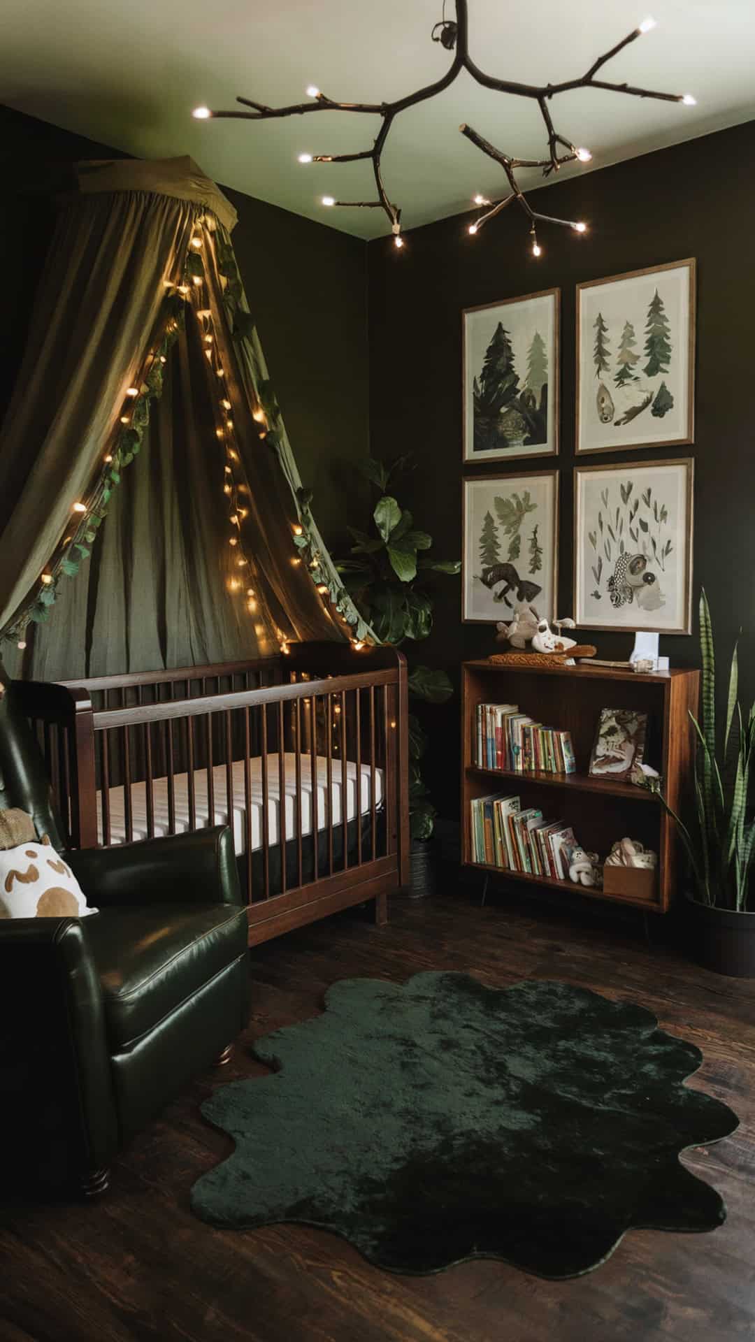 27 Dark and Moody Nursery Ideas - Wandering Cubs