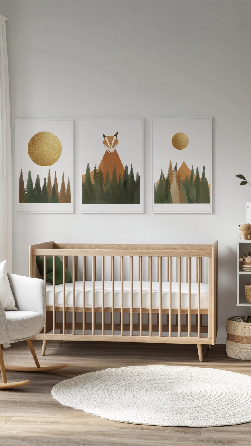 25 Enchanting Woodland Nursery Ideas - Wandering Cubs
