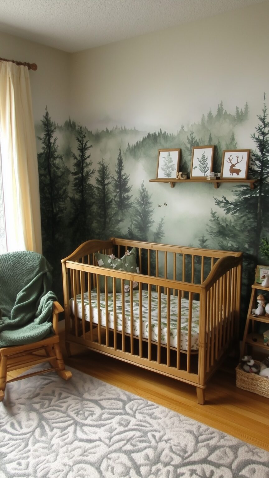 25 Enchanting Woodland Nursery Ideas - Wandering Cubs